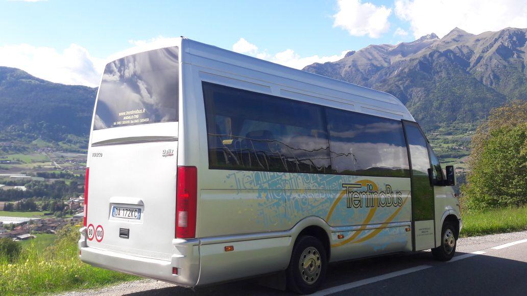 noleggio minibus trentino daily